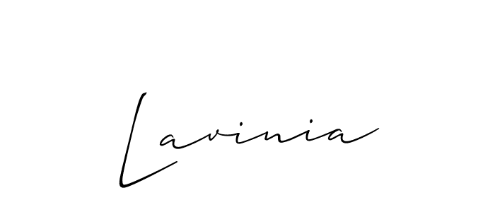 Allison_Script is a professional signature style that is perfect for those who want to add a touch of class to their signature. It is also a great choice for those who want to make their signature more unique. Get Lavinia name to fancy signature for free. Lavinia signature style 2 images and pictures png