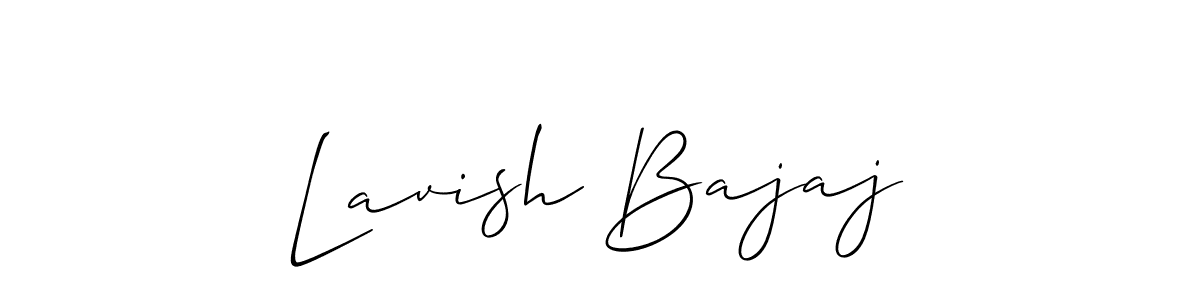 You can use this online signature creator to create a handwritten signature for the name Lavish Bajaj. This is the best online autograph maker. Lavish Bajaj signature style 2 images and pictures png
