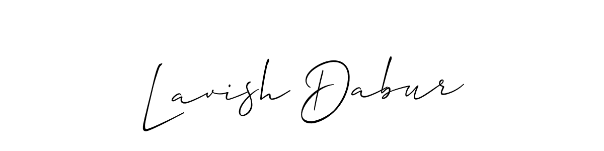 You can use this online signature creator to create a handwritten signature for the name Lavish Dabur. This is the best online autograph maker. Lavish Dabur signature style 2 images and pictures png
