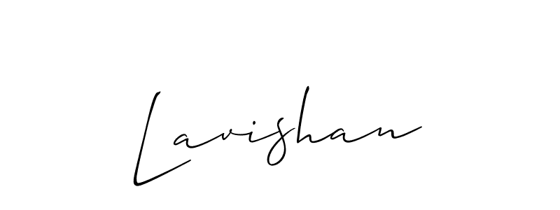 Also we have Lavishan name is the best signature style. Create professional handwritten signature collection using Allison_Script autograph style. Lavishan signature style 2 images and pictures png