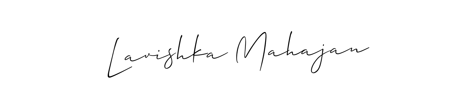 Here are the top 10 professional signature styles for the name Lavishka Mahajan. These are the best autograph styles you can use for your name. Lavishka Mahajan signature style 2 images and pictures png