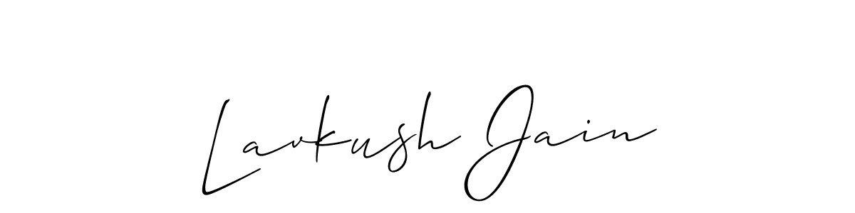 if you are searching for the best signature style for your name Lavkush Jain. so please give up your signature search. here we have designed multiple signature styles  using Allison_Script. Lavkush Jain signature style 2 images and pictures png