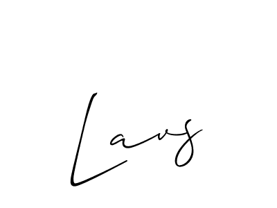 Similarly Allison_Script is the best handwritten signature design. Signature creator online .You can use it as an online autograph creator for name Lavs. Lavs signature style 2 images and pictures png