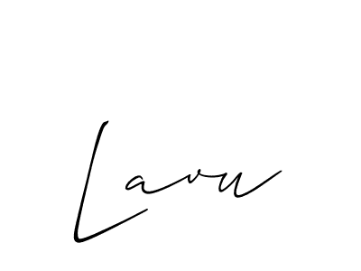 if you are searching for the best signature style for your name Lavu. so please give up your signature search. here we have designed multiple signature styles  using Allison_Script. Lavu signature style 2 images and pictures png