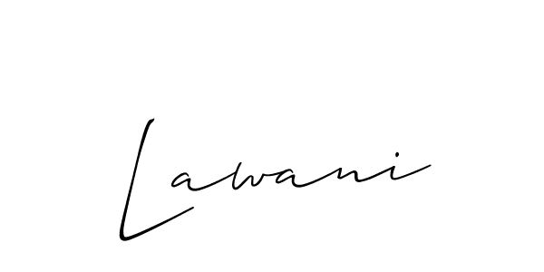 Similarly Allison_Script is the best handwritten signature design. Signature creator online .You can use it as an online autograph creator for name Lawani. Lawani signature style 2 images and pictures png