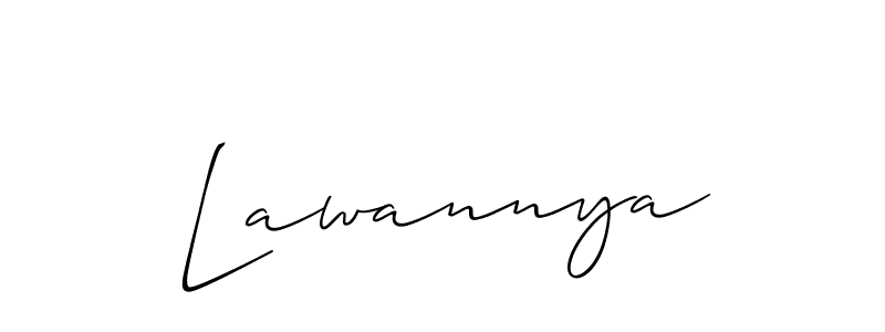 Best and Professional Signature Style for Lawannya. Allison_Script Best Signature Style Collection. Lawannya signature style 2 images and pictures png