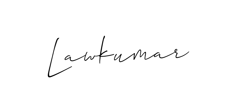 Make a beautiful signature design for name Lawkumar. With this signature (Allison_Script) style, you can create a handwritten signature for free. Lawkumar signature style 2 images and pictures png