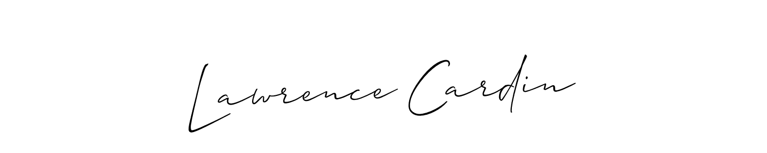 Once you've used our free online signature maker to create your best signature Allison_Script style, it's time to enjoy all of the benefits that Lawrence Cardin name signing documents. Lawrence Cardin signature style 2 images and pictures png