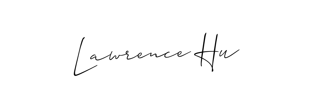 Make a beautiful signature design for name Lawrence Hu. Use this online signature maker to create a handwritten signature for free. Lawrence Hu signature style 2 images and pictures png