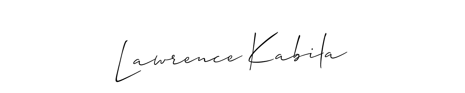 Check out images of Autograph of Lawrence Kabila name. Actor Lawrence Kabila Signature Style. Allison_Script is a professional sign style online. Lawrence Kabila signature style 2 images and pictures png