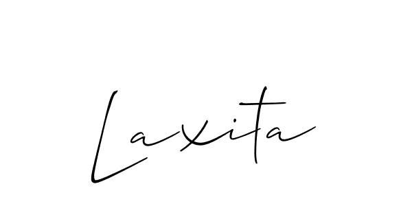Once you've used our free online signature maker to create your best signature Allison_Script style, it's time to enjoy all of the benefits that Laxita name signing documents. Laxita signature style 2 images and pictures png