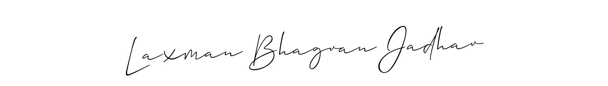 Similarly Allison_Script is the best handwritten signature design. Signature creator online .You can use it as an online autograph creator for name Laxman Bhagvan Jadhav. Laxman Bhagvan Jadhav signature style 2 images and pictures png