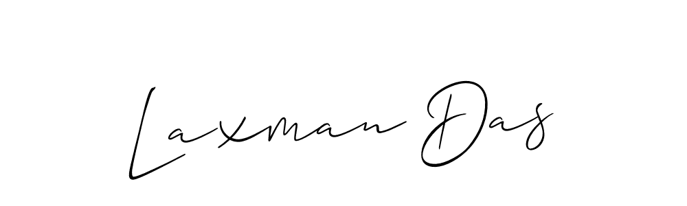 Design your own signature with our free online signature maker. With this signature software, you can create a handwritten (Allison_Script) signature for name Laxman Das. Laxman Das signature style 2 images and pictures png