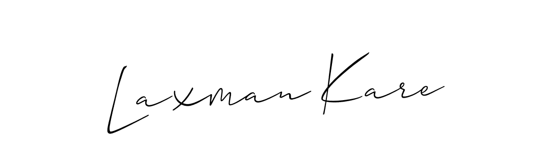 Make a beautiful signature design for name Laxman Kare. Use this online signature maker to create a handwritten signature for free. Laxman Kare signature style 2 images and pictures png