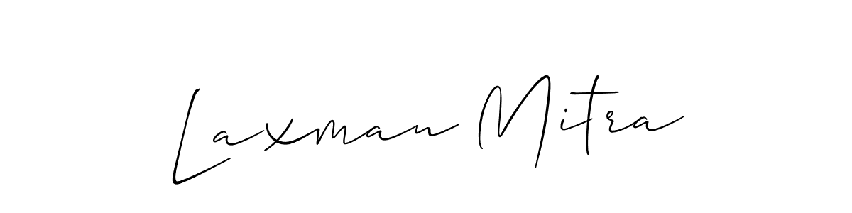 Also we have Laxman Mitra name is the best signature style. Create professional handwritten signature collection using Allison_Script autograph style. Laxman Mitra signature style 2 images and pictures png