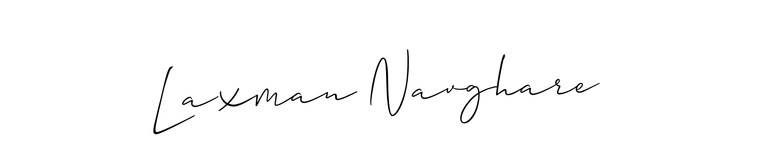 Laxman Navghare stylish signature style. Best Handwritten Sign (Allison_Script) for my name. Handwritten Signature Collection Ideas for my name Laxman Navghare. Laxman Navghare signature style 2 images and pictures png