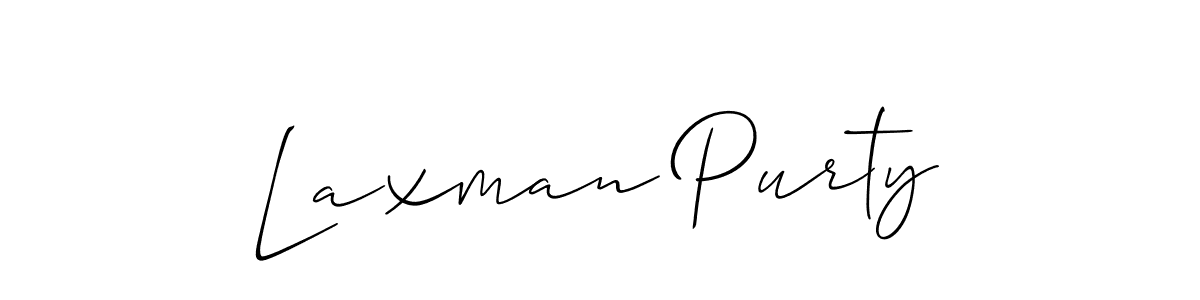 You can use this online signature creator to create a handwritten signature for the name Laxman Purty. This is the best online autograph maker. Laxman Purty signature style 2 images and pictures png