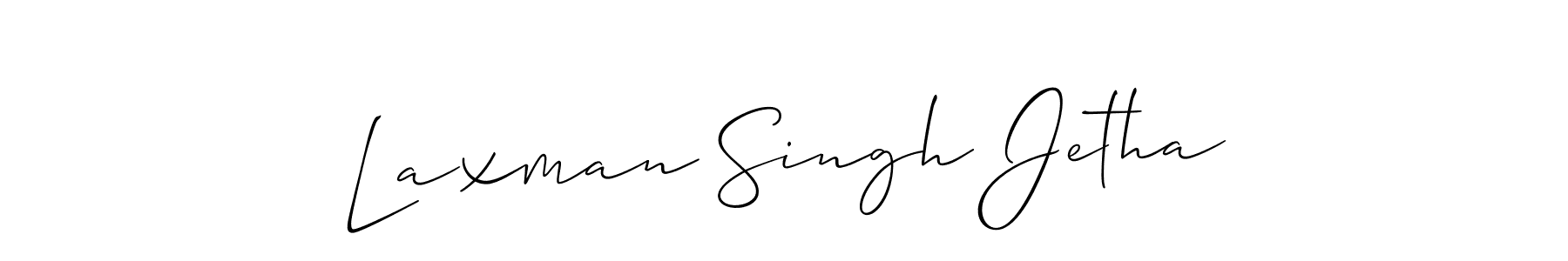 You can use this online signature creator to create a handwritten signature for the name Laxman Singh Jetha. This is the best online autograph maker. Laxman Singh Jetha signature style 2 images and pictures png