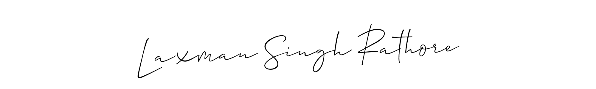 Make a beautiful signature design for name Laxman Singh Rathore. With this signature (Allison_Script) style, you can create a handwritten signature for free. Laxman Singh Rathore signature style 2 images and pictures png