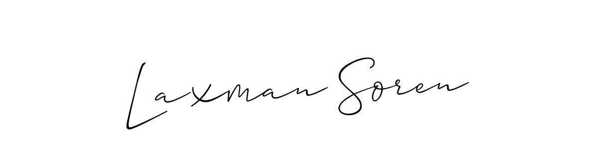 Make a beautiful signature design for name Laxman Soren. Use this online signature maker to create a handwritten signature for free. Laxman Soren signature style 2 images and pictures png