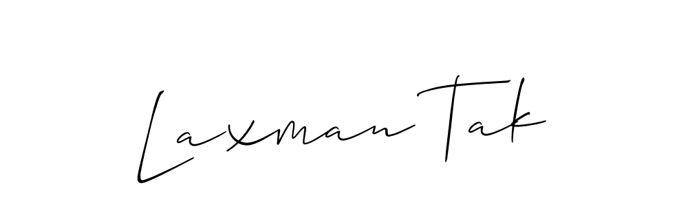 Make a beautiful signature design for name Laxman Tak. Use this online signature maker to create a handwritten signature for free. Laxman Tak signature style 2 images and pictures png