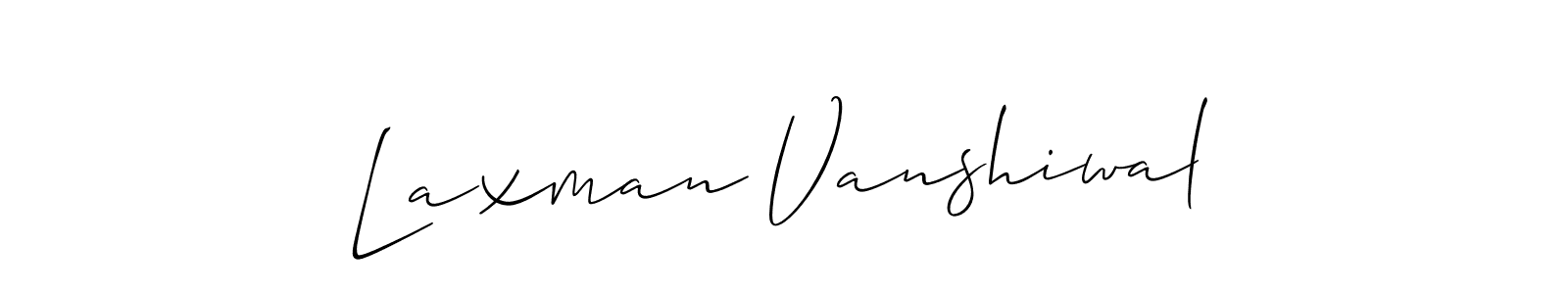 You can use this online signature creator to create a handwritten signature for the name Laxman Vanshiwal. This is the best online autograph maker. Laxman Vanshiwal signature style 2 images and pictures png