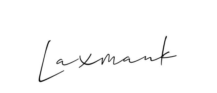 How to Draw Laxmank signature style? Allison_Script is a latest design signature styles for name Laxmank. Laxmank signature style 2 images and pictures png