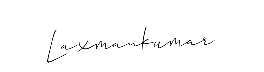 Also we have Laxmankumar name is the best signature style. Create professional handwritten signature collection using Allison_Script autograph style. Laxmankumar signature style 2 images and pictures png