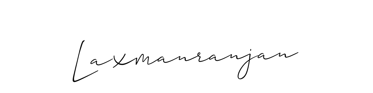 Laxmanranjan stylish signature style. Best Handwritten Sign (Allison_Script) for my name. Handwritten Signature Collection Ideas for my name Laxmanranjan. Laxmanranjan signature style 2 images and pictures png