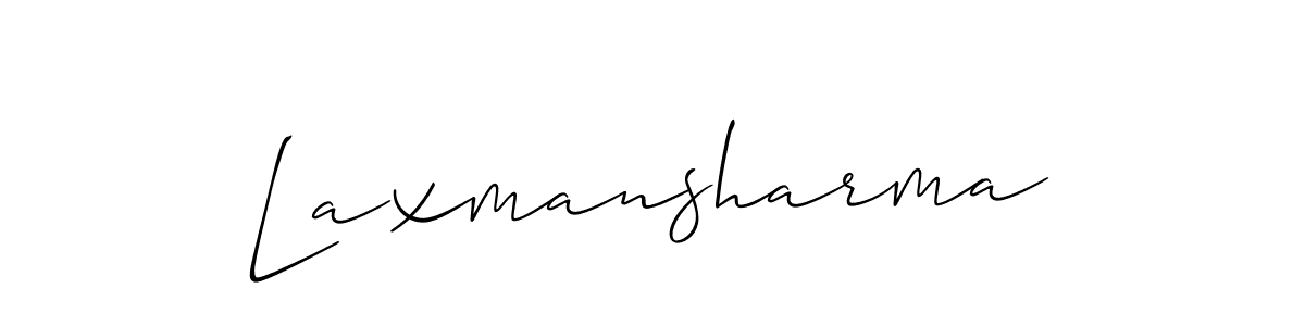 Best and Professional Signature Style for Laxmansharma. Allison_Script Best Signature Style Collection. Laxmansharma signature style 2 images and pictures png