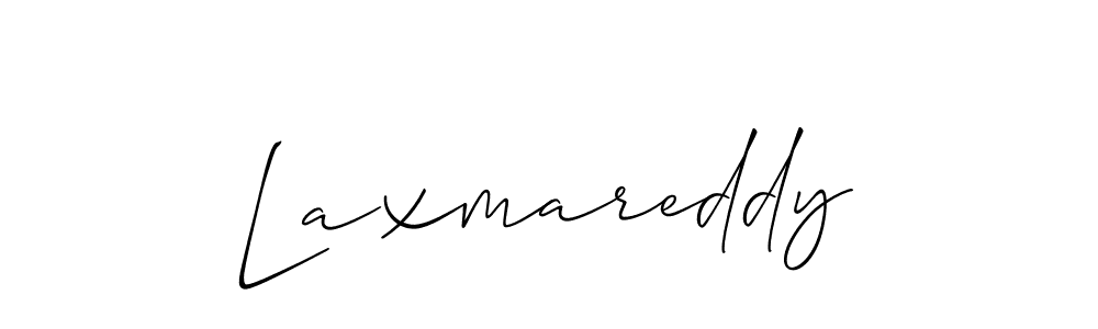 The best way (Allison_Script) to make a short signature is to pick only two or three words in your name. The name Laxmareddy include a total of six letters. For converting this name. Laxmareddy signature style 2 images and pictures png