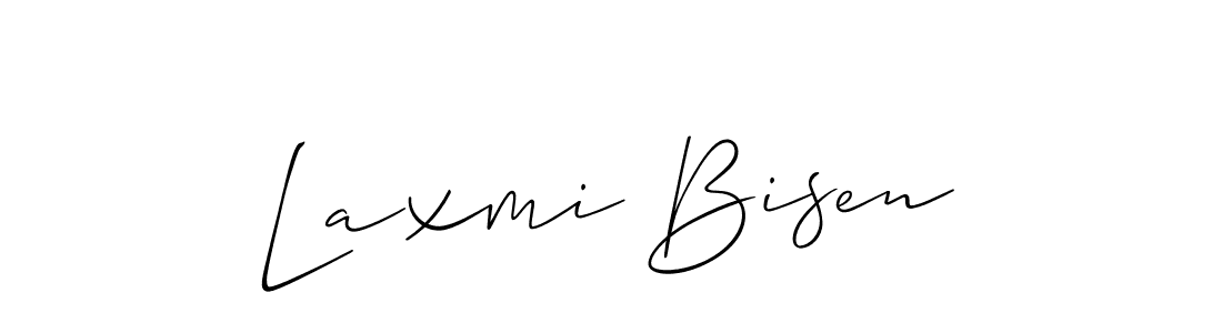 if you are searching for the best signature style for your name Laxmi Bisen. so please give up your signature search. here we have designed multiple signature styles  using Allison_Script. Laxmi Bisen signature style 2 images and pictures png