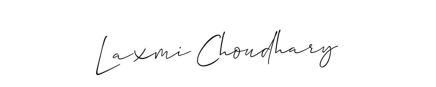 Make a beautiful signature design for name Laxmi Choudhary. Use this online signature maker to create a handwritten signature for free. Laxmi Choudhary signature style 2 images and pictures png