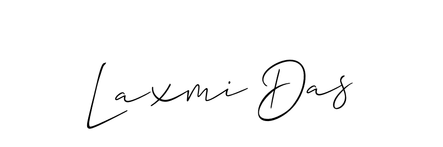 Allison_Script is a professional signature style that is perfect for those who want to add a touch of class to their signature. It is also a great choice for those who want to make their signature more unique. Get Laxmi Das name to fancy signature for free. Laxmi Das signature style 2 images and pictures png