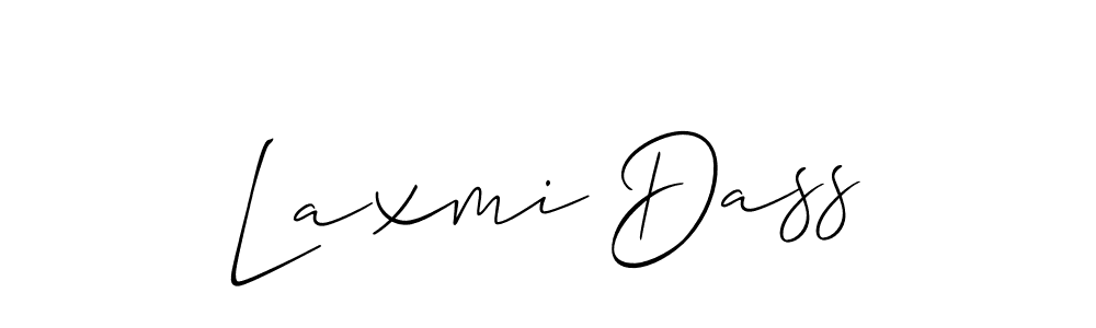 if you are searching for the best signature style for your name Laxmi Dass. so please give up your signature search. here we have designed multiple signature styles  using Allison_Script. Laxmi Dass signature style 2 images and pictures png