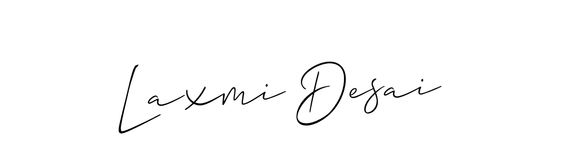 Make a beautiful signature design for name Laxmi Desai. Use this online signature maker to create a handwritten signature for free. Laxmi Desai signature style 2 images and pictures png