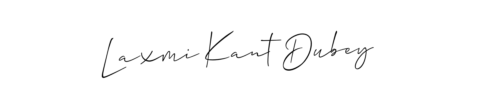Make a beautiful signature design for name Laxmi Kant Dubey. Use this online signature maker to create a handwritten signature for free. Laxmi Kant Dubey signature style 2 images and pictures png