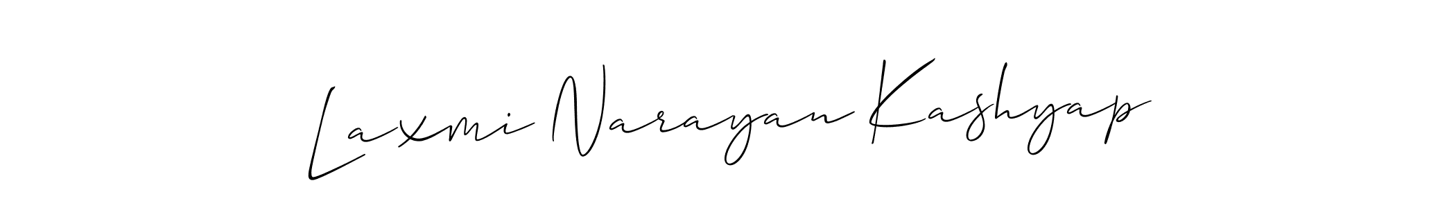 You can use this online signature creator to create a handwritten signature for the name Laxmi Narayan Kashyap. This is the best online autograph maker. Laxmi Narayan Kashyap signature style 2 images and pictures png