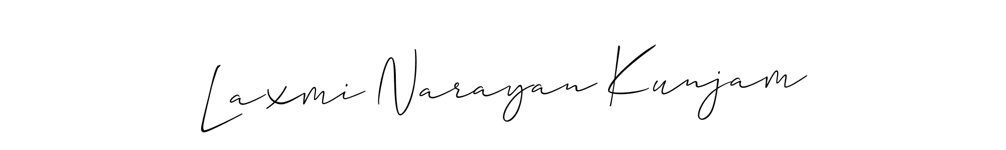 See photos of Laxmi Narayan Kunjam official signature by Spectra . Check more albums & portfolios. Read reviews & check more about Allison_Script font. Laxmi Narayan Kunjam signature style 2 images and pictures png