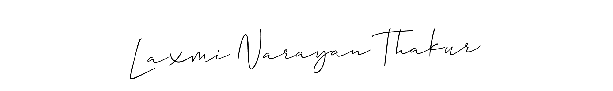 Once you've used our free online signature maker to create your best signature Allison_Script style, it's time to enjoy all of the benefits that Laxmi Narayan Thakur name signing documents. Laxmi Narayan Thakur signature style 2 images and pictures png