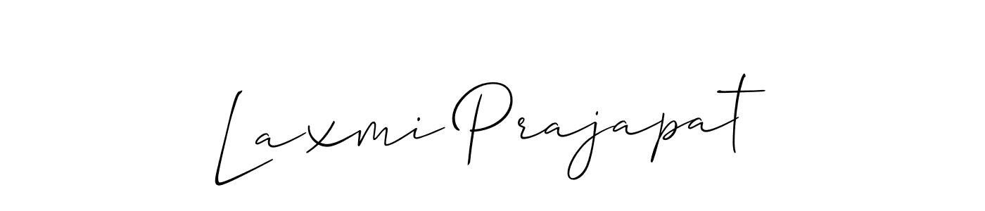 This is the best signature style for the Laxmi Prajapat name. Also you like these signature font (Allison_Script). Mix name signature. Laxmi Prajapat signature style 2 images and pictures png