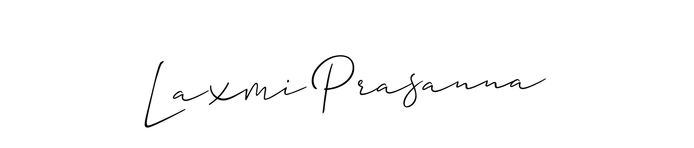 Best and Professional Signature Style for Laxmi Prasanna. Allison_Script Best Signature Style Collection. Laxmi Prasanna signature style 2 images and pictures png