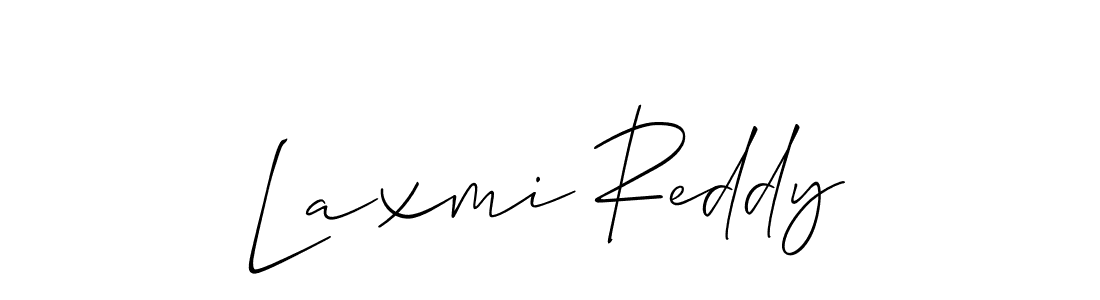 Use a signature maker to create a handwritten signature online. With this signature software, you can design (Allison_Script) your own signature for name Laxmi Reddy. Laxmi Reddy signature style 2 images and pictures png