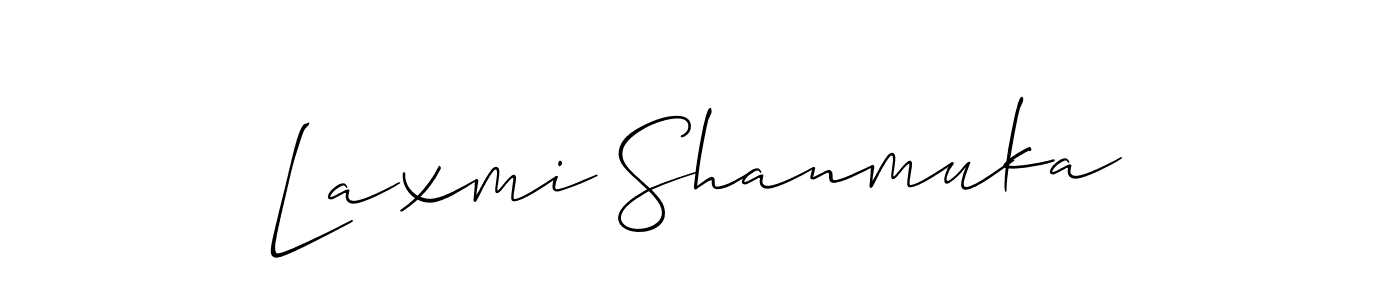 Make a beautiful signature design for name Laxmi Shanmuka. Use this online signature maker to create a handwritten signature for free. Laxmi Shanmuka signature style 2 images and pictures png