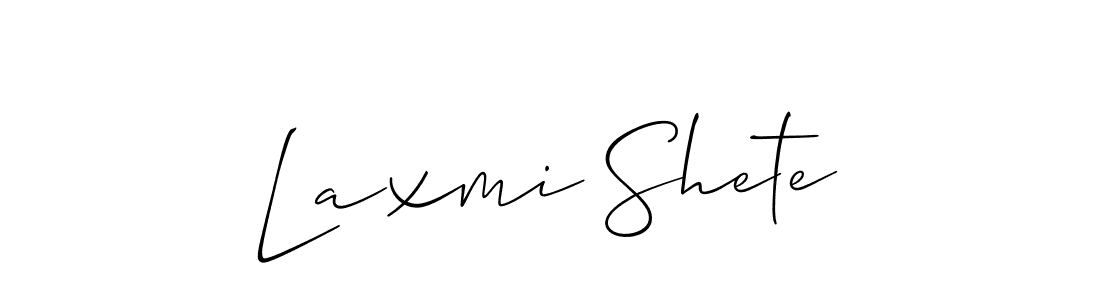 You can use this online signature creator to create a handwritten signature for the name Laxmi Shete. This is the best online autograph maker. Laxmi Shete signature style 2 images and pictures png