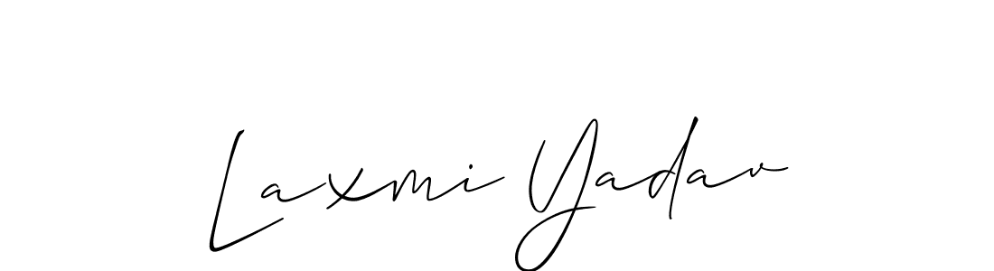 Once you've used our free online signature maker to create your best signature Allison_Script style, it's time to enjoy all of the benefits that Laxmi Yadav name signing documents. Laxmi Yadav signature style 2 images and pictures png