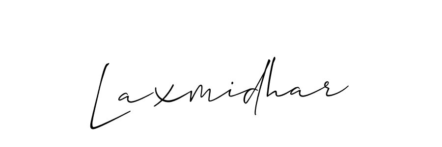 Also You can easily find your signature by using the search form. We will create Laxmidhar name handwritten signature images for you free of cost using Allison_Script sign style. Laxmidhar signature style 2 images and pictures png