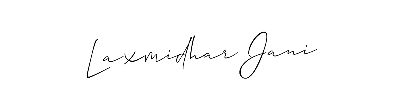 See photos of Laxmidhar Jani official signature by Spectra . Check more albums & portfolios. Read reviews & check more about Allison_Script font. Laxmidhar Jani signature style 2 images and pictures png