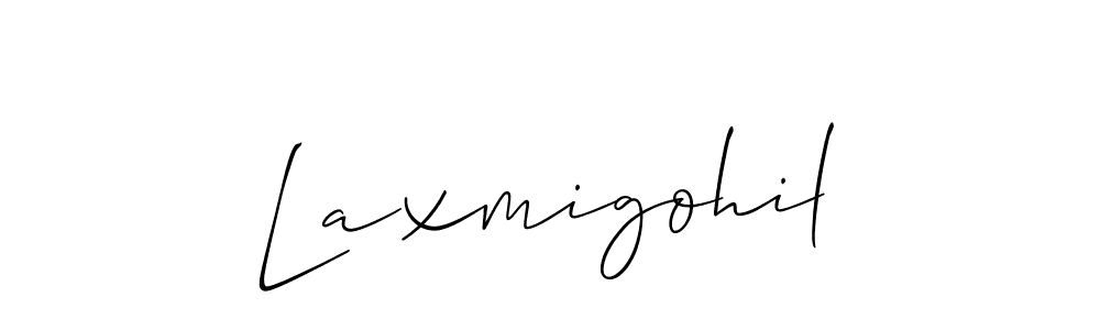 You can use this online signature creator to create a handwritten signature for the name Laxmigohil. This is the best online autograph maker. Laxmigohil signature style 2 images and pictures png