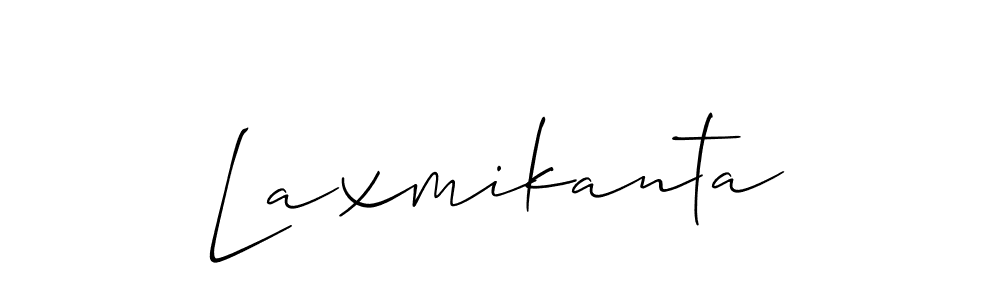 You can use this online signature creator to create a handwritten signature for the name Laxmikanta. This is the best online autograph maker. Laxmikanta signature style 2 images and pictures png